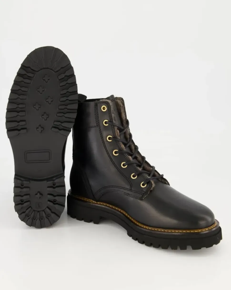 B2356 Stiefeletten in Schwarz