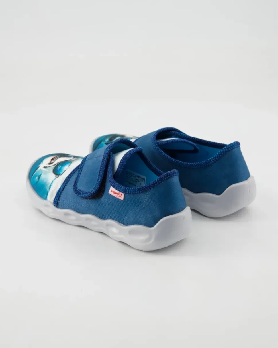 BUBBLE Hausschuhe in Blau