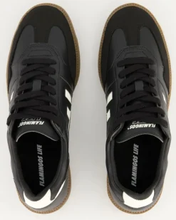 Burela Slim Sneaker in Schwarz