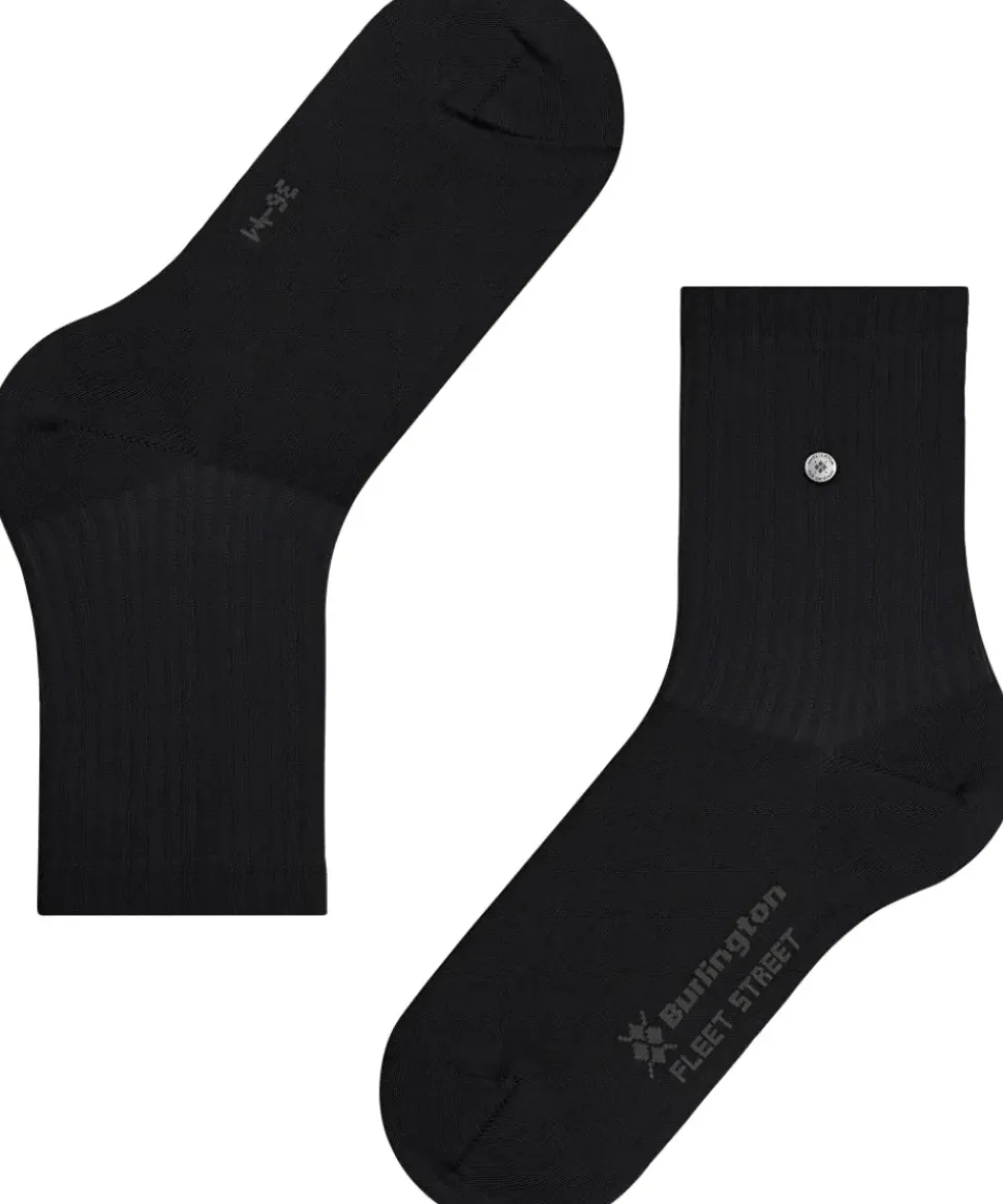 Burlington Fleet Street Socken in Weiß
