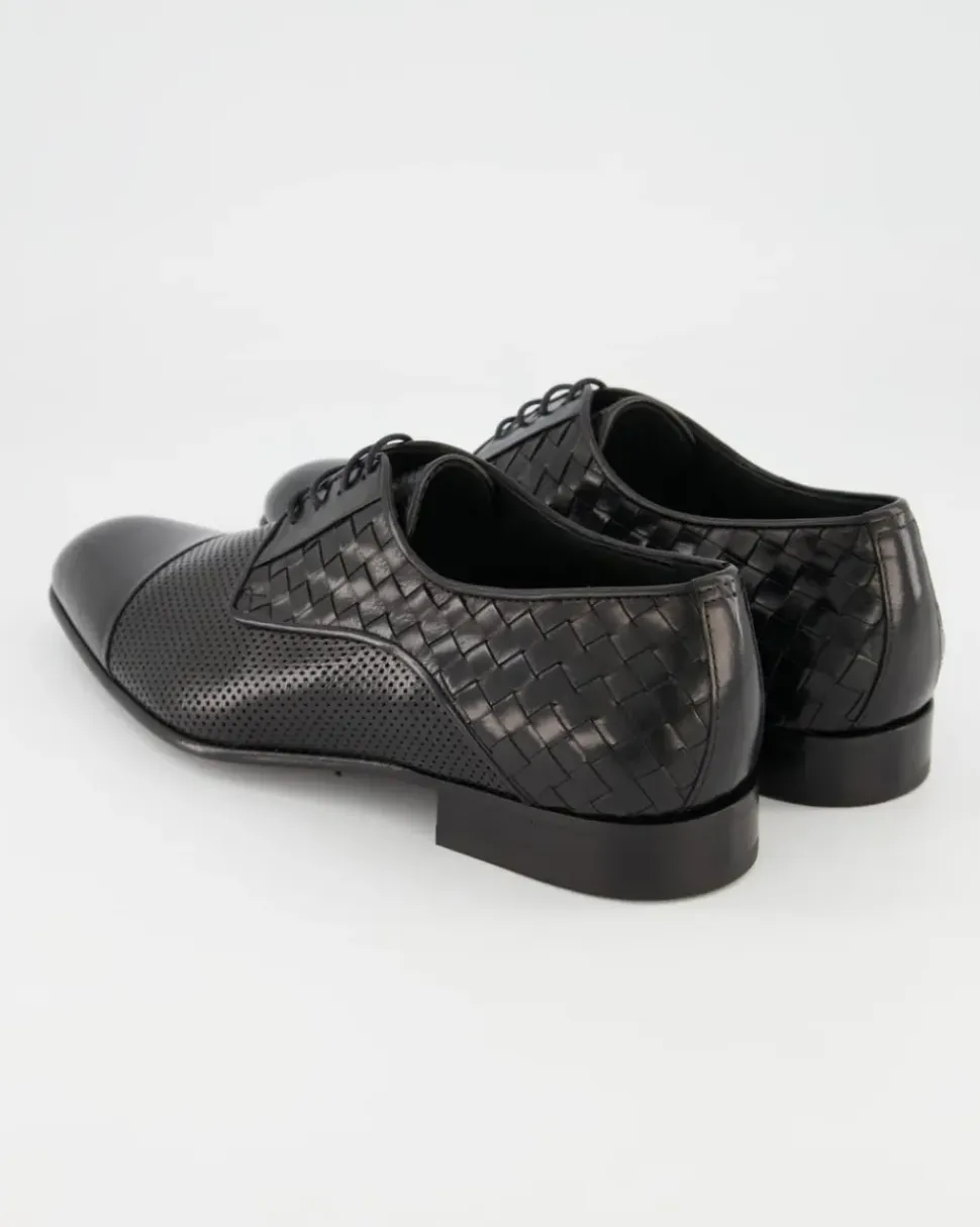 4191 Business Schuhe in Schwarz