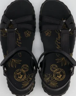 Caribel Basics B2 Sandalen in Schwarz