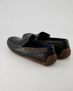 Carulio-706 Mokassins in Schwarz