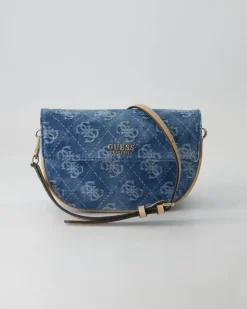 Cerelia Flap Shoulder Bag Umhängetasche in Blau