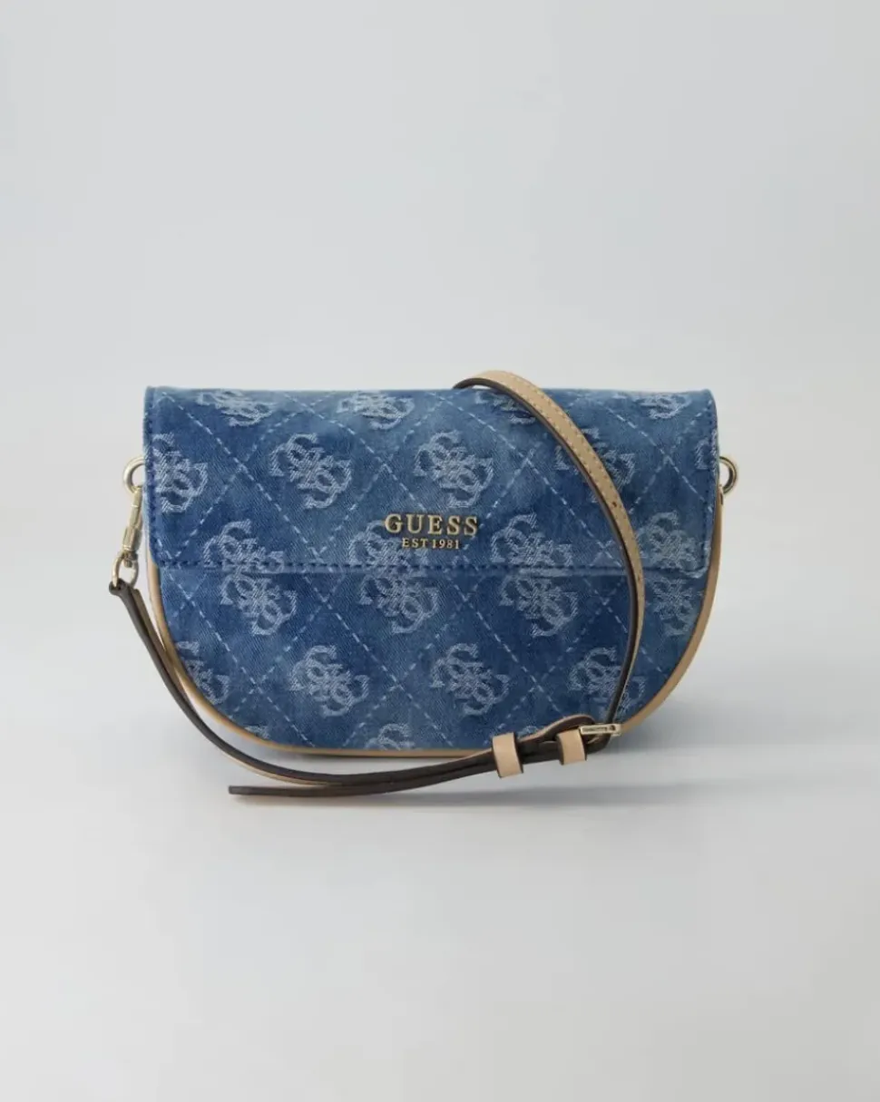 Cerelia Flap Shoulder Bag Umhängetasche in Blau
