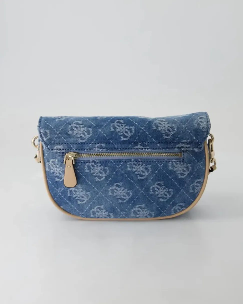 Cerelia Flap Shoulder Bag Umhängetasche in Blau