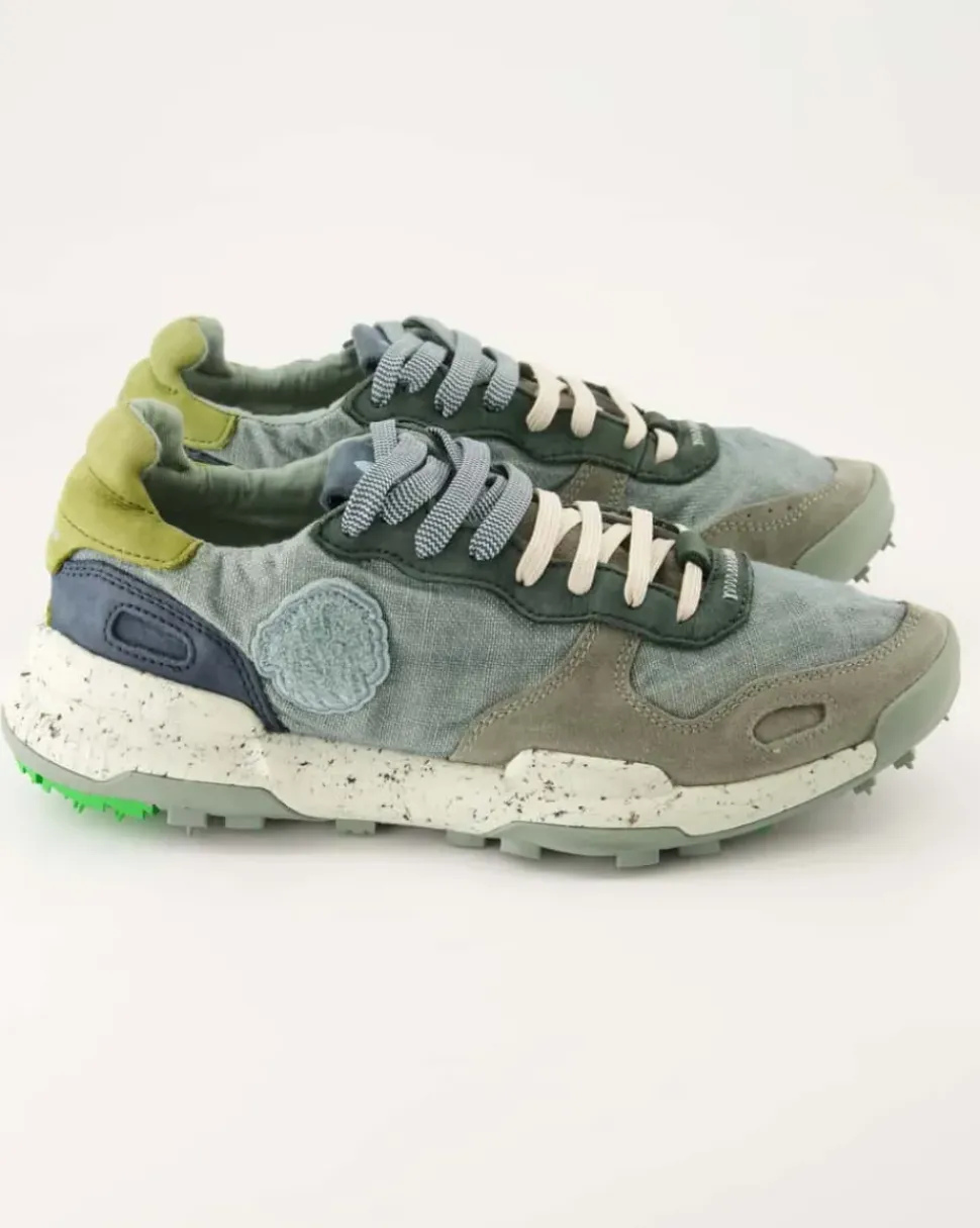Chacrona Linen Sneaker in Blau