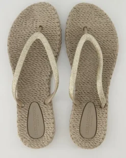 Cheerful 01 Pantoletten in Beige