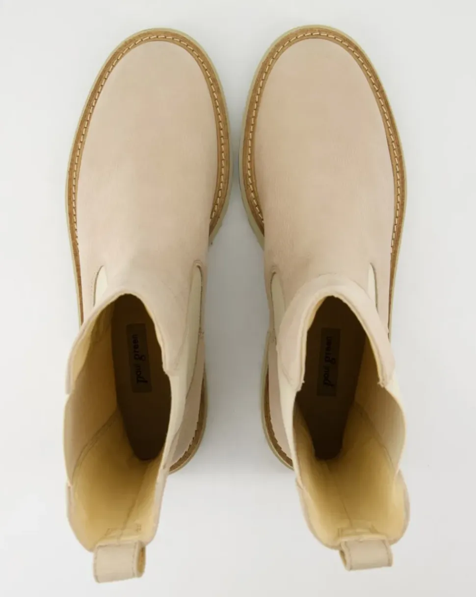 9836-042 Chelsea Boots in Beige