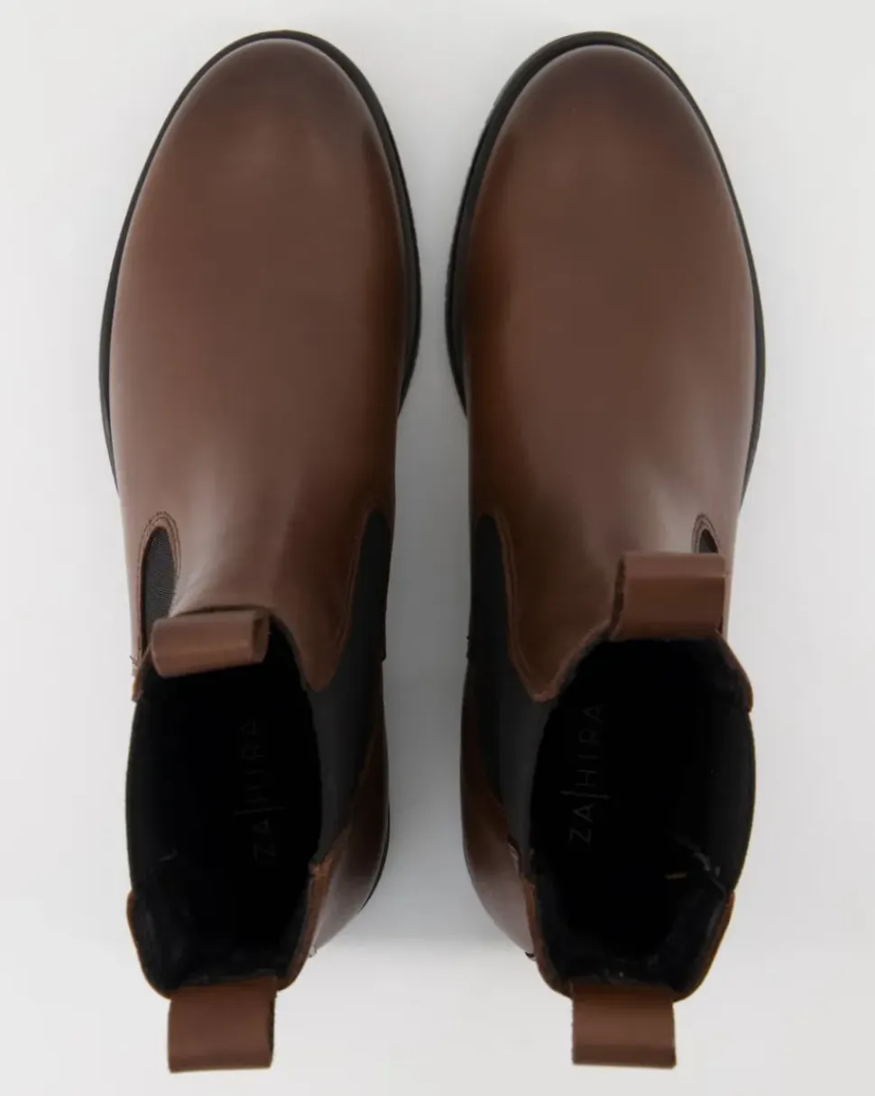 13343 Chelsea Boots in Braun