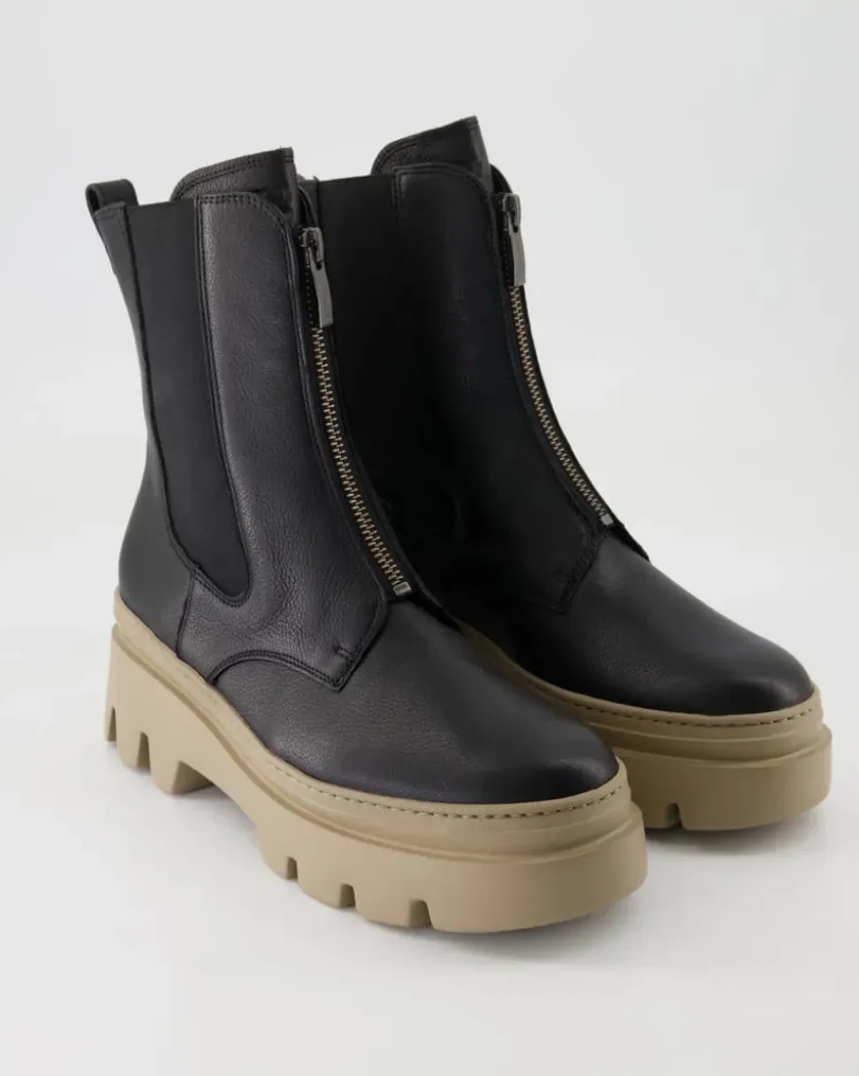 8030-016 Chelsea Boots in Schwarz