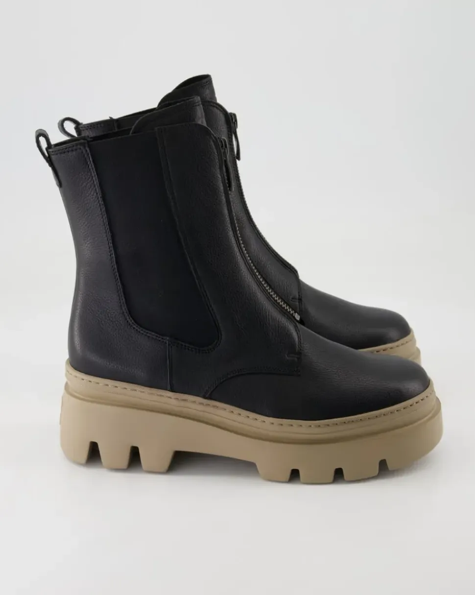 8030-016 Chelsea Boots in Schwarz