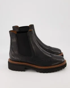 9093-002 Chelsea Boots in Schwarz