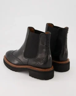 9093-002 Chelsea Boots in Schwarz