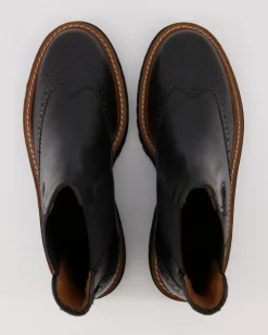 9093-002 Chelsea Boots in Schwarz