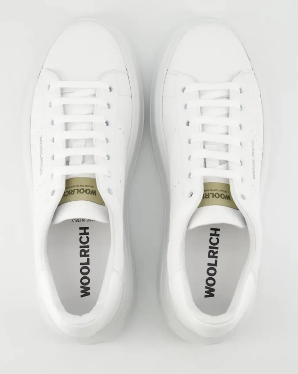 Chunky Court Sneaker in Weiß