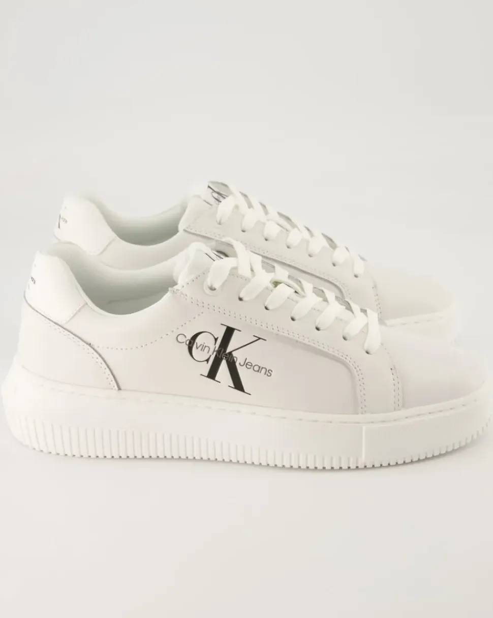 Chunky Cupsole Sneaker in Weiß
