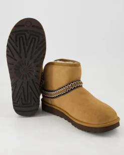 Classic Mini Crescent Winterschuhe in Beige