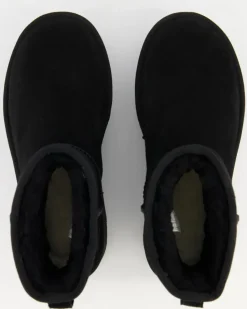 Classic Mini Platform Winterschuhe in Schwarz