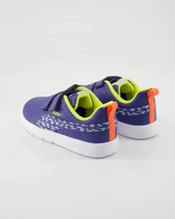 Courtflex V3 Poised 2 Race V Sneaker in Blau