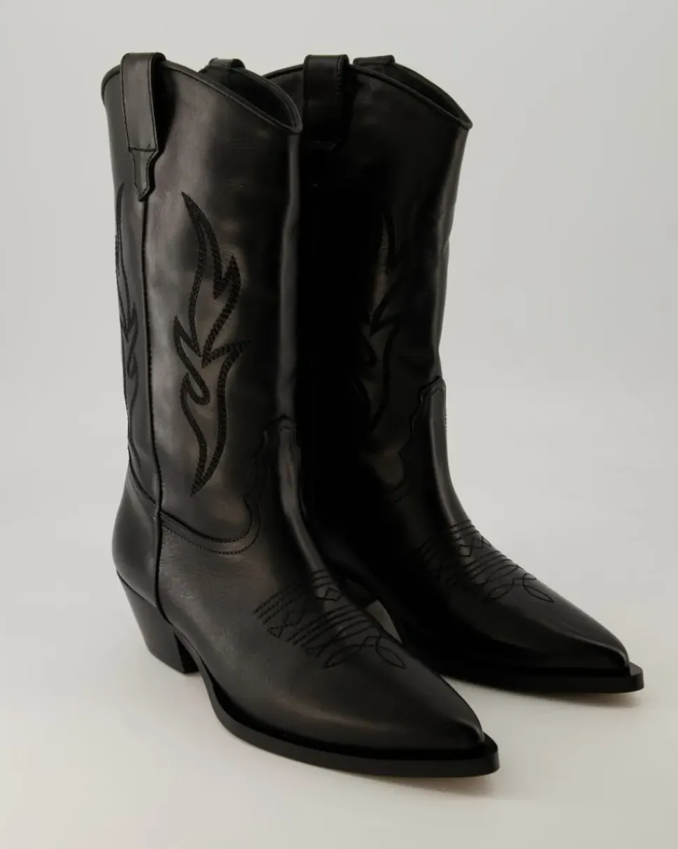 2084-17-05 Cowboyboots in Schwarz