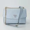 Cresidia Cnvrtble Xbody Flap Handtasche in Blau