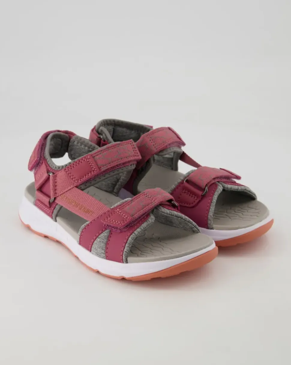 Criss Cross Sandalen in Pink