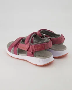 Criss Cross Sandalen in Pink