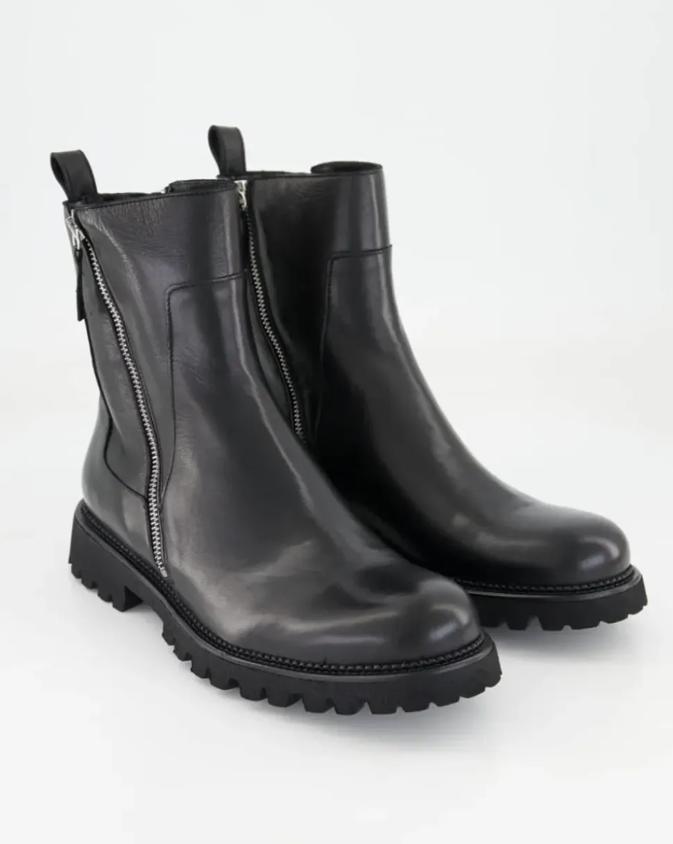 C176 Stiefeletten in Schwarz