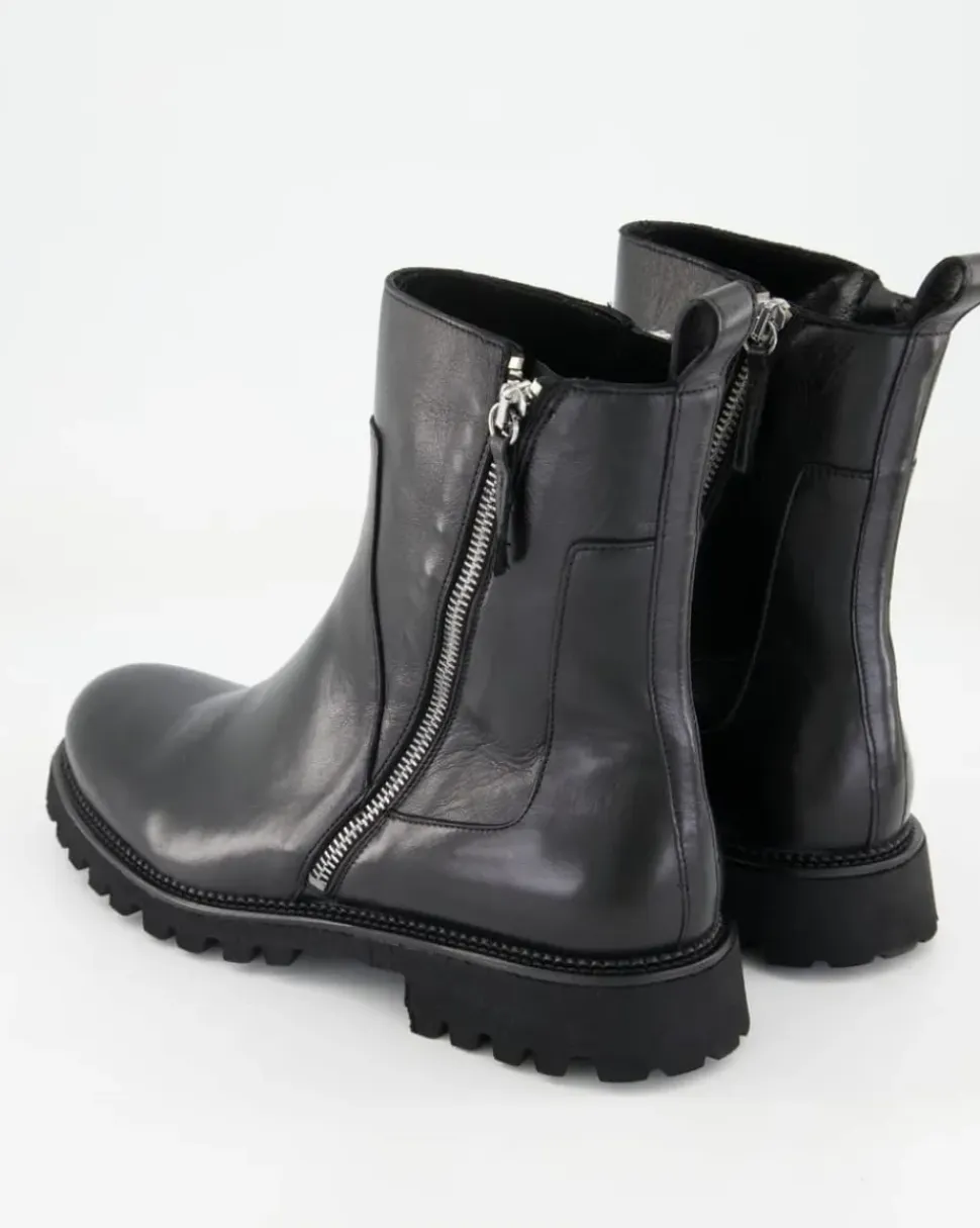 C176 Stiefeletten in Schwarz