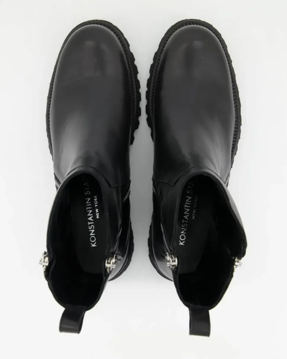 C176 Stiefeletten in Schwarz
