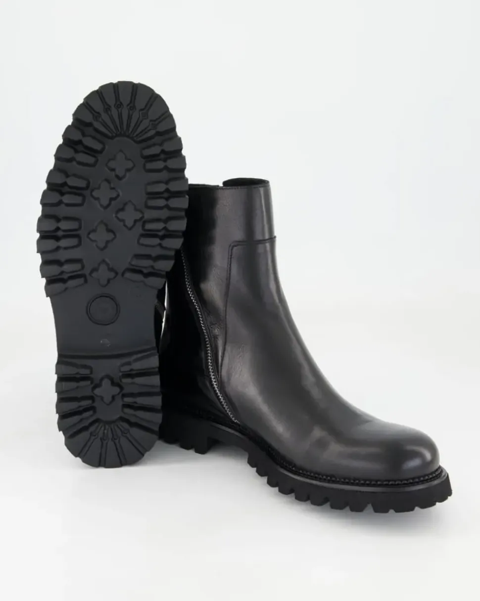 C176 Stiefeletten in Schwarz