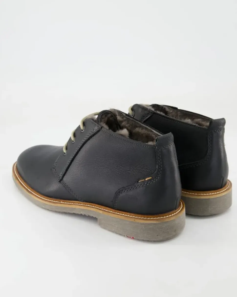 DARROW Schnürstiefel in Schwarz