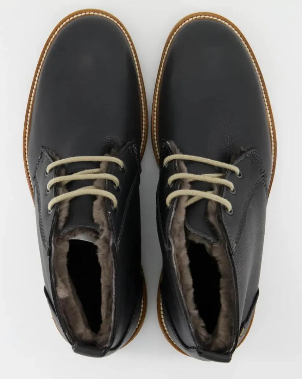 DARROW Schnürstiefel in Schwarz