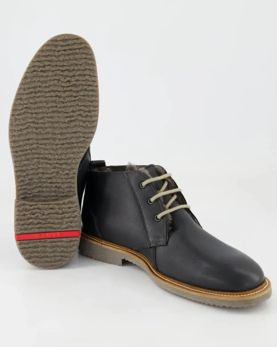 DARROW Schnürstiefel in Schwarz