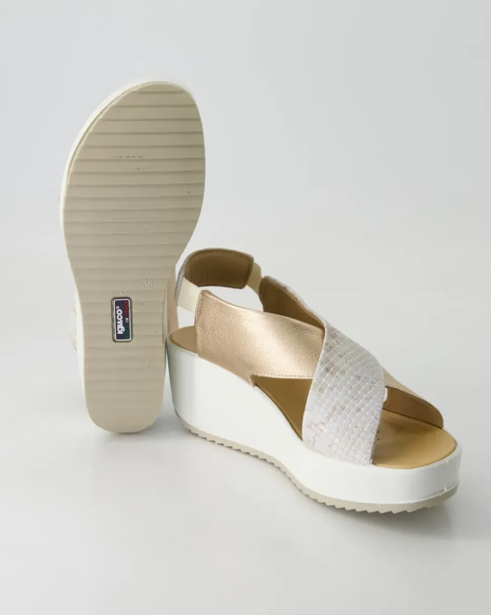 DCD 76657 Sandalen in Bronze
