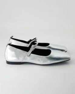 Delia Ballerinas in Silber