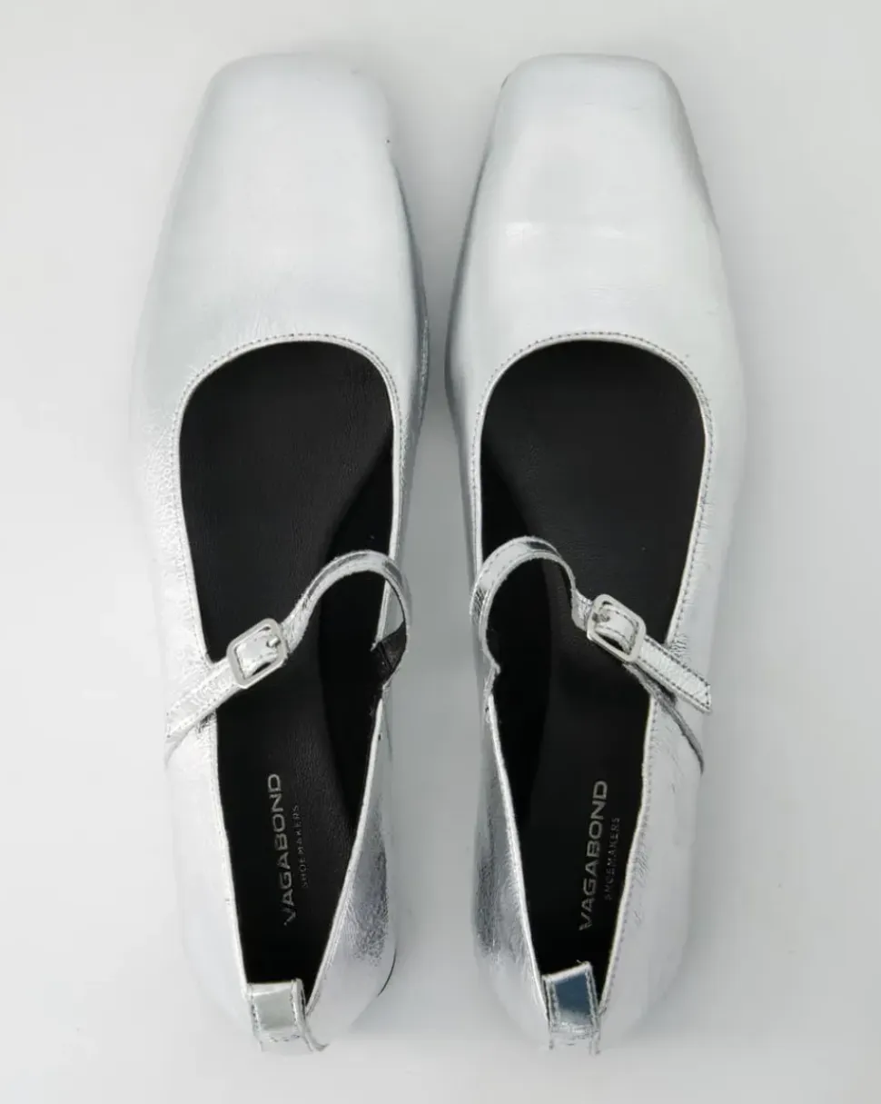 Delia Ballerinas in Silber