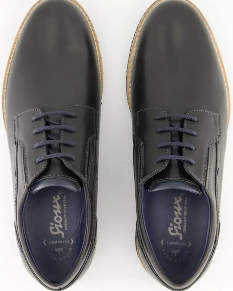 Dilip-716-H Business Schuhe in Schwarz