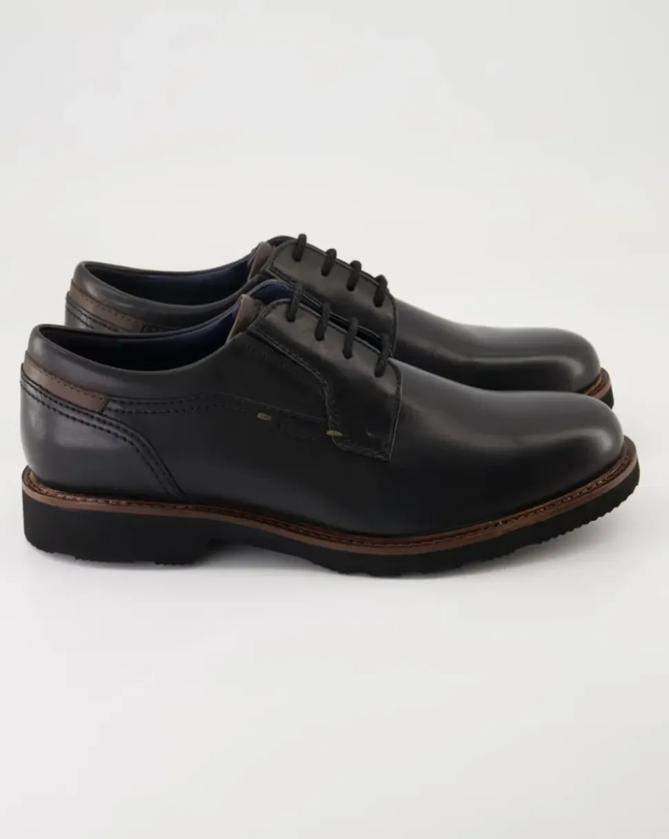 Dilip-716-H Schnürschuhe in Schwarz