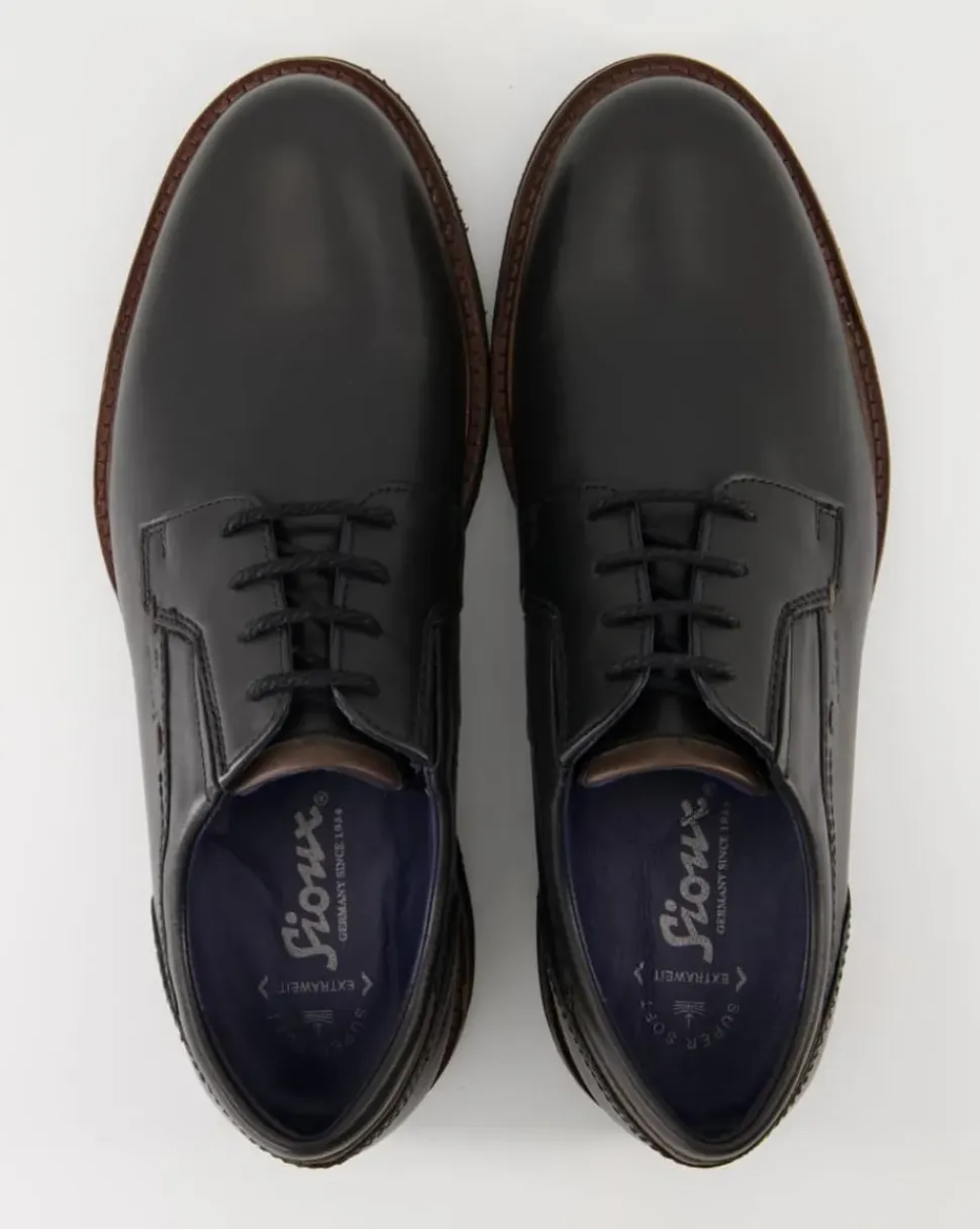Dilip-716-H Schnürschuhe in Schwarz