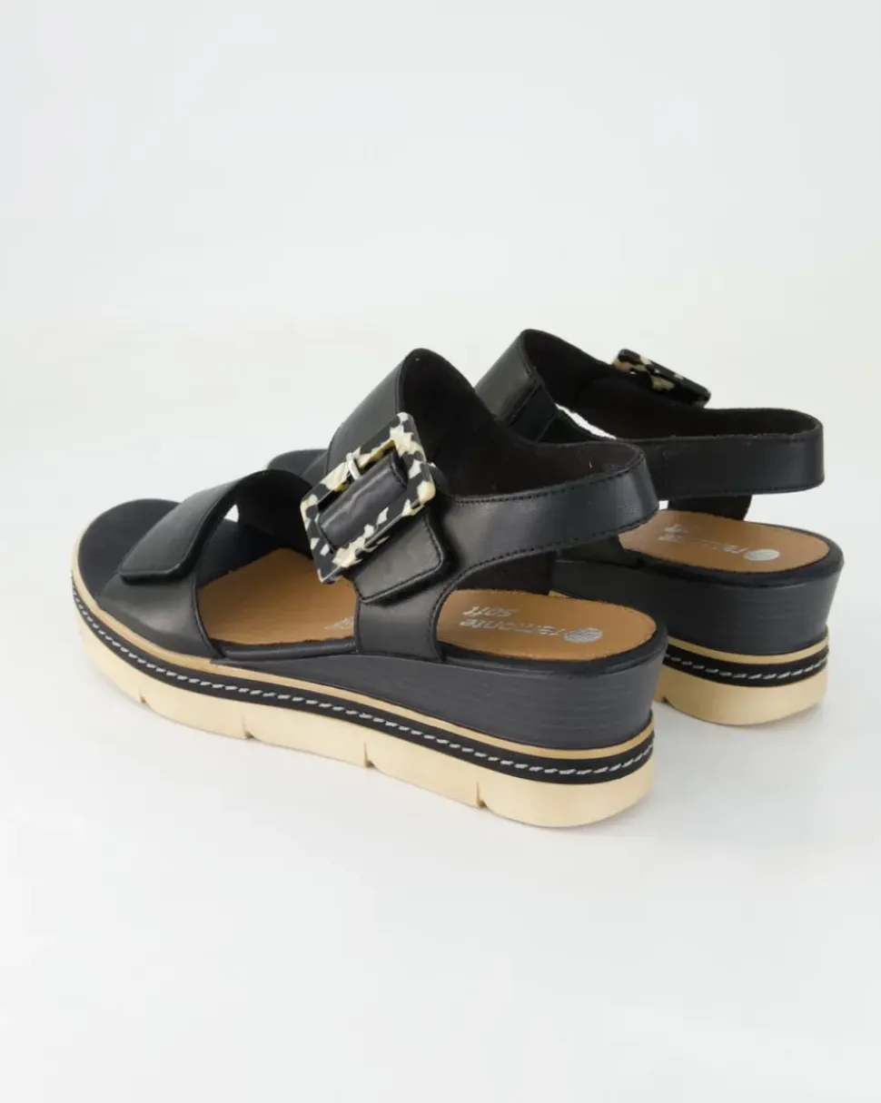 D2L53-00 Sandalen in Schwarz