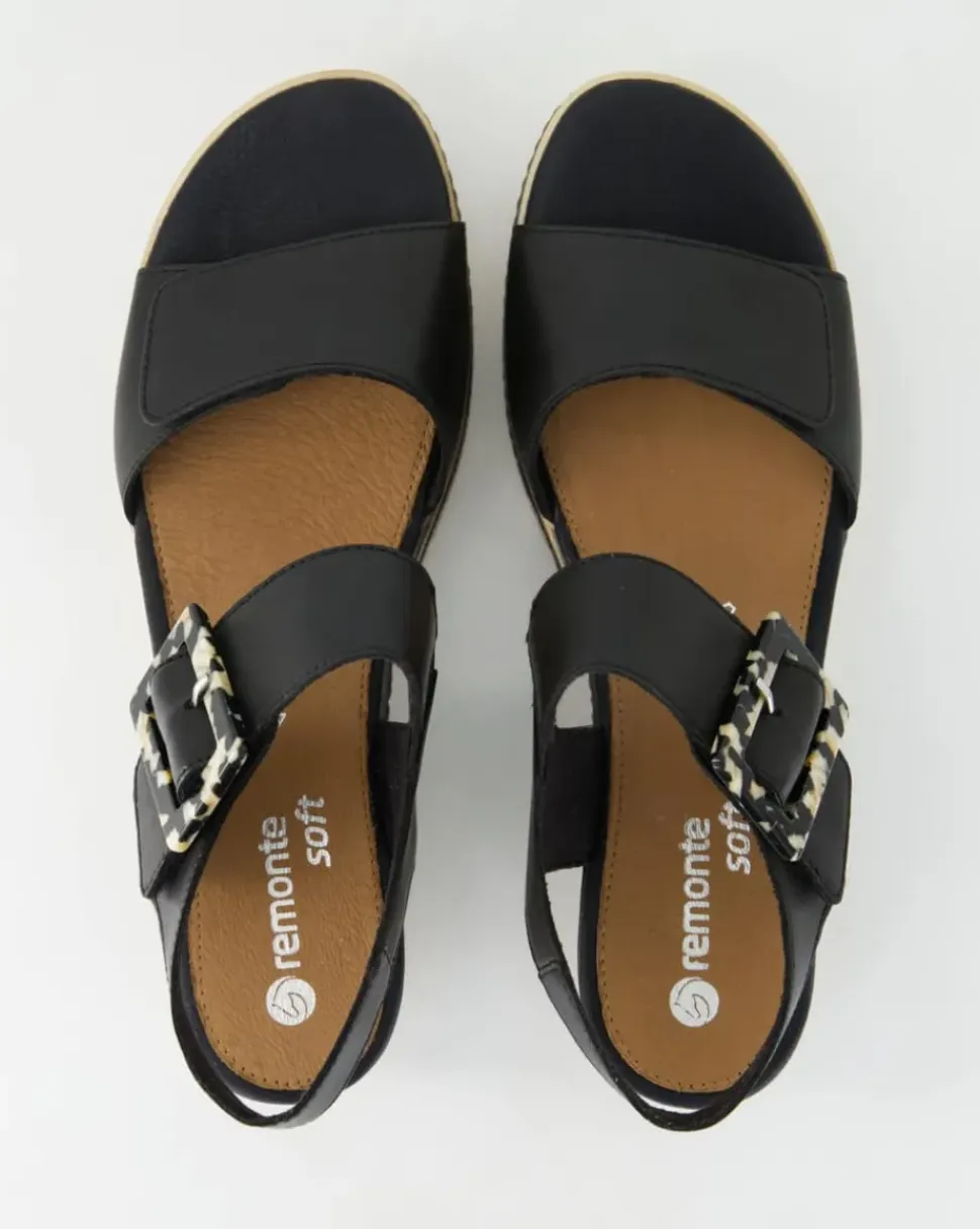 D2L53-00 Sandalen in Schwarz