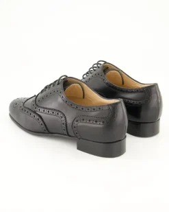 D122M Schnürschuhe in Schwarz