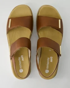 D0Q59-24 Sandalen in Braun