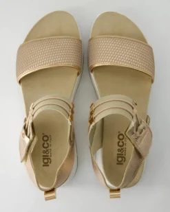 DRN 76775 Sandalen in Beige