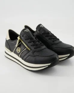 D1327-03 Sneaker in Schwarz