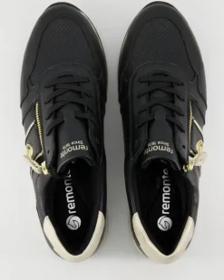 D1327-03 Sneaker in Schwarz
