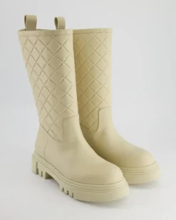 D08 Stiefeletten in Weiß