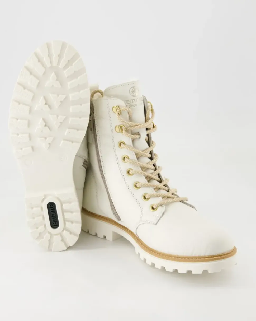 D8475-80 Stiefeletten in Weiß